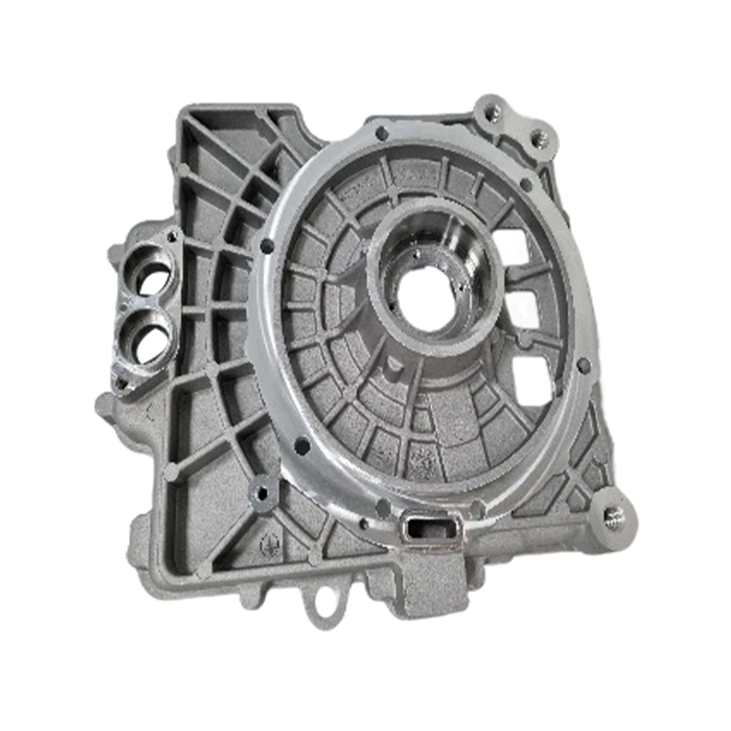 How can the structural design of the front cover of a new energy drive motor be optimized to improve its sealing and dustproof performance?